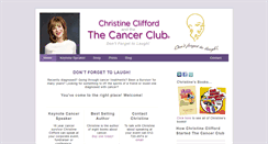 Desktop Screenshot of cancerclub.com